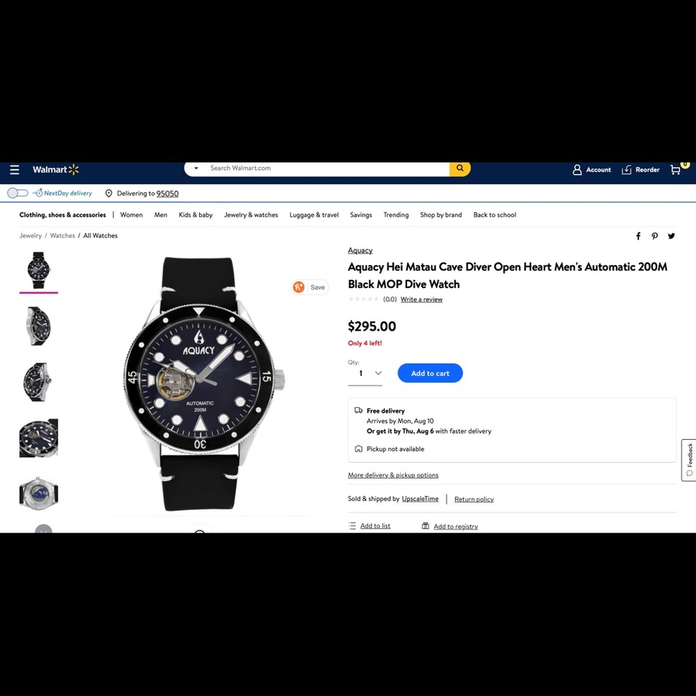 Aquacy Hei Matau. Cave Diver Automatic Watch